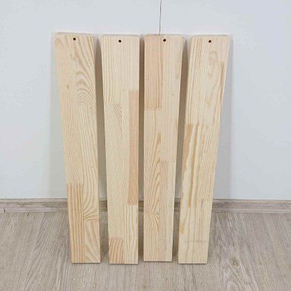 Dřevěné prkno borovice 70 cm sada 4 ks