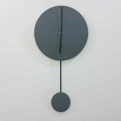 Šedé nástěnné hodiny Zuiver Minimal