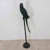 Socha Papoušek na bidýlku Tyrkysový 116cm Kare
