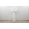 Bílá stojací lampa 180 cm_2