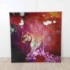 Skleněný obraz Tygr 85x85cm Kare