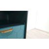 Zelený/černý TV stolek 151x65 cm Olivia CosmoLiving by Cosmopolitan_5