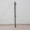 Černá kovová tyč 74 cm