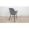 Šedá jídelní židle s područkami Whistler Unique Furniture_2