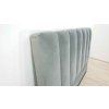 Šedé čalouněné čelo postele Kelp 185x123 cm Micadoni_2