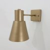 Zlaté nástěnné svítidlo Funnel Opviq lights