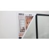 Černé nástěnné zrcadlo 60x150 cm Loft William Styler_4