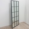 Černé nástěnné zrcadlo 60x150 cm Loft William Styler