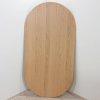 Oválná stolová deska 180x95 cm
