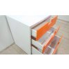 Oranžová dětská komoda Ikea Stuva_2