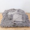 Hnědé povlečení 200x200 cm Cuddly Catherine Lansfield