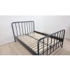Černá dětská kovová postel Bronxx 140x200 cm Vipack_2