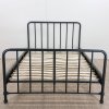 Černá dětská kovová postel Bronxx 140x200 cm Vipack