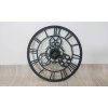 Černé nástěnné hodiny Davin Clock 1