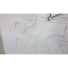 Bílé nástěnné hodiny Tomasucci Mix White_4