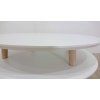 Bílý konferenční stolek Ragaba UFO, 70 cm_6