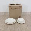 24dílná sada talířů z porcelánu Kutahya Francis