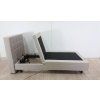 Čalouněná postel béžová elektricky polohovací 90x200 cm DUKE_3