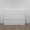 Bílé čalouněné čelo postele THE CLASSIC LIVING Aude, 160 x 120 cm_11