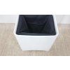 Bílá taburetka s úložným prostorem Wenko Wing, 33 l_2