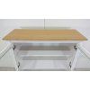 Bílá dřevěná vitrína Marckeric Miranda_4