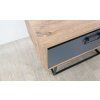 TV stolek s šedými dvířky Industrio, délka 180 cm_7
