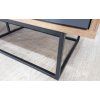 TV stolek s šedými dvířky Industrio, délka 180 cm_5