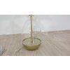 Stolní lampa 63 cm bílá / zlatá OKARI_3