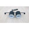 Černé kovové závěsné svítidlo s černými stínidly Opviq lights Jacob_2