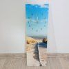 Nástěnné hodiny Styler Glassclock Sunny, 20 x 60 cm