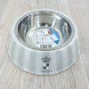 Kombinovaná miska pro psy 2v1 0,25l/17 cm šedá