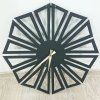 Kovové hodiny Dandelion, o 50 cm