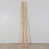 Dřevěné prkno borovice 180 cm sada 2 ks